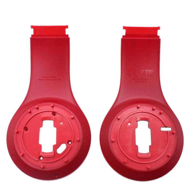 1 Pair Earphone Inner Shell Replacement for Beats Studio 3.0 Wireless Headphones Repair Parts Red
